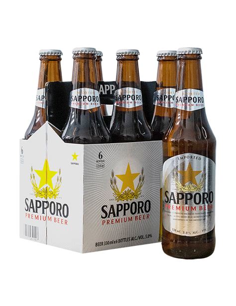 Sapporo Premium Beer 6 Pack 330ml Ralphs Wines And Spirits