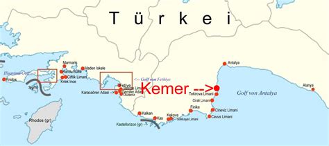 Online Hafenhandbuch Türkei Kemer Marina Am Golf Von Antalya