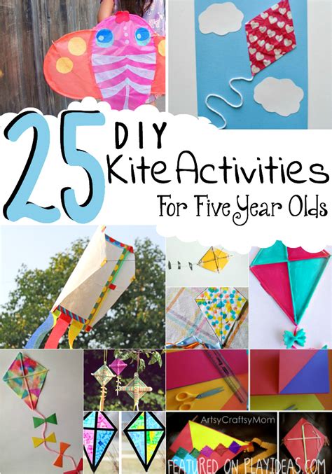 25 Diy Kite Activities For Five Year Olds