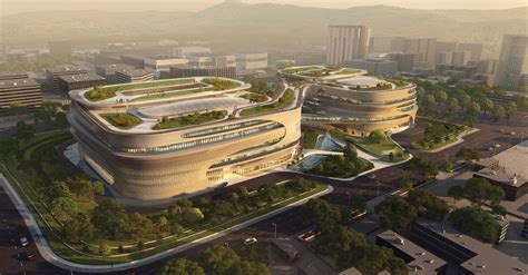 Zaha Hadid Architects Infinitus Plaza Breaks Ground In Guangzhou