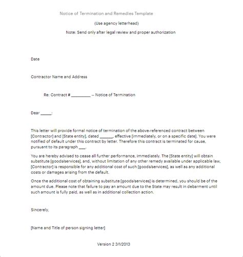 28 Lease Termination Letter Template Free Word Pdf Format Examples