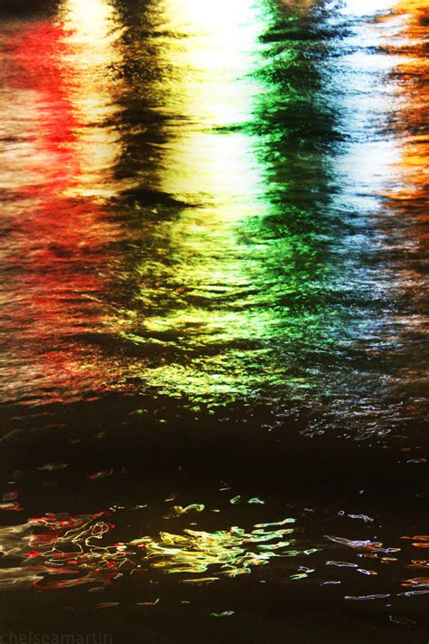 Rainbow Water Reflection By Chelsea Martin On Deviantart