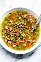 The BEST Split Pea Soup with Ham - foodiecrush.com