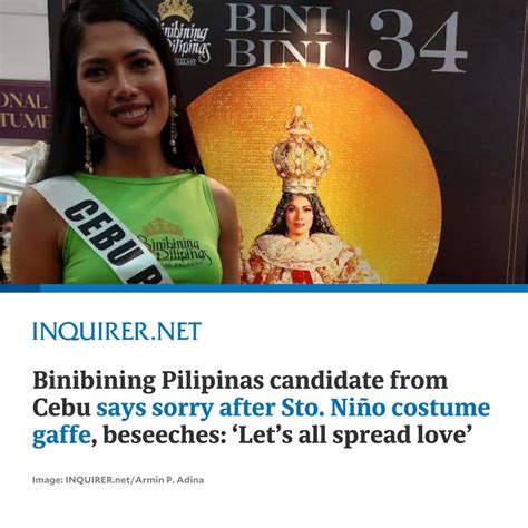 Inquirer On Twitter I AM REALLY SORRY Binibining Pilipinas Candidate Joy Dacoron Found
