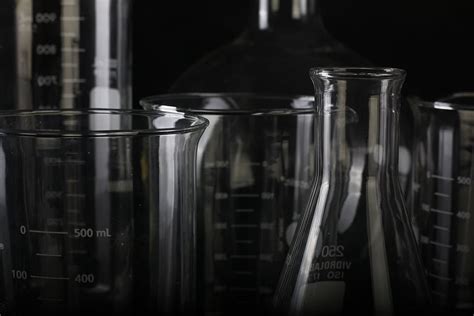 Hd Wallpaper Photo Of Clear Glass Measuring Cup Lot Beaker Biology