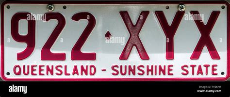 Qld Number Plate Font