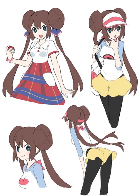 Rosa Pokemon And 2 More Drawn By Chorefuji Danbooru