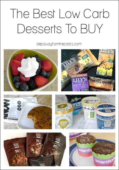 People with diabetes often think they need to totally steer clear of desserts. The Best Low Carb Desserts To Buy! No time? Feeling lazy ...