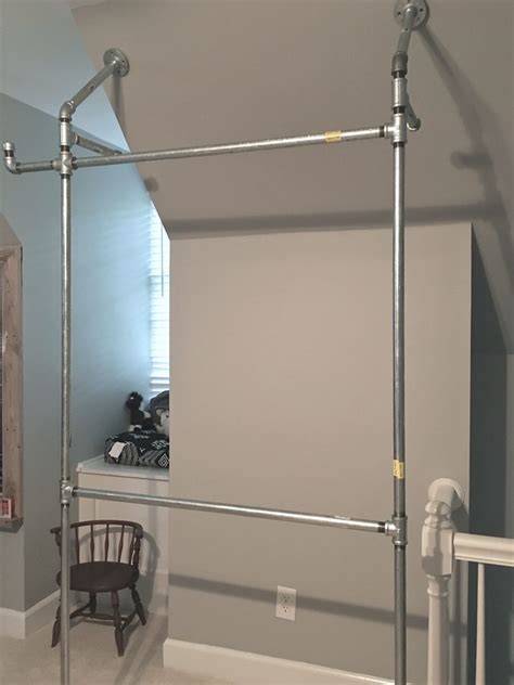 Is it cheaper than a lot of good ideas that i hadn't thought of! A DIY Pipe Closet At Our Cary Fixer-Upper | The Inspiring ...