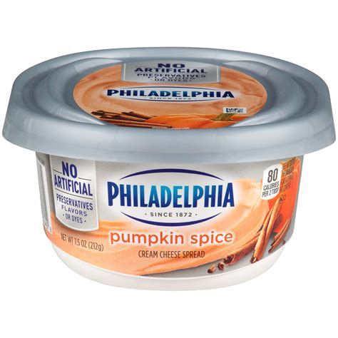 Philadelphia Pumpkin Spice Cream Cheese Spread 8 Oz Tub Kraft Recipes