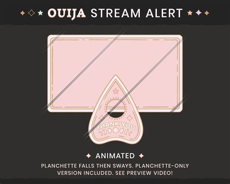 Host Alert Twitch Animated Alerts Pink And Black Cloud Burst Drawing