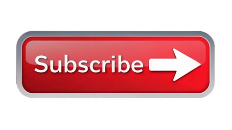 Red Subscribe Button Subscribe Button Youtube Subscribe Png