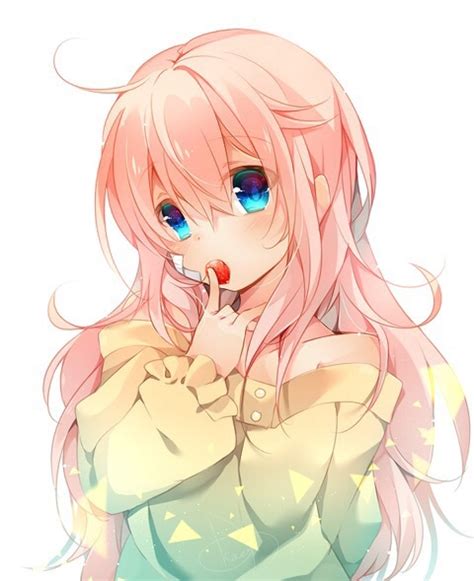 List 100 Wallpaper Anime Girl With Long Pink Hair Latest