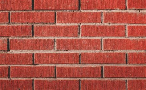 Red Brick Wall Modern Home Decoration Brickwork Stock Photo Image