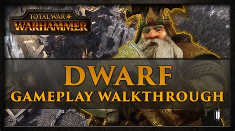Although by no means quick, they are physically robust and can maintain a steady plodding pace, marching for days on end. Total War: WARHAMMER - Dwarf Gameplay Walkthrough - YouTube