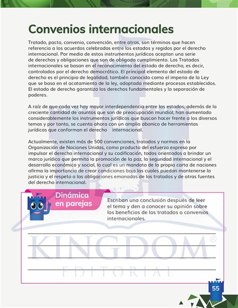 Ciencias Sociales 5to Grado 2 Kingdom Editorial Página 57 Flip