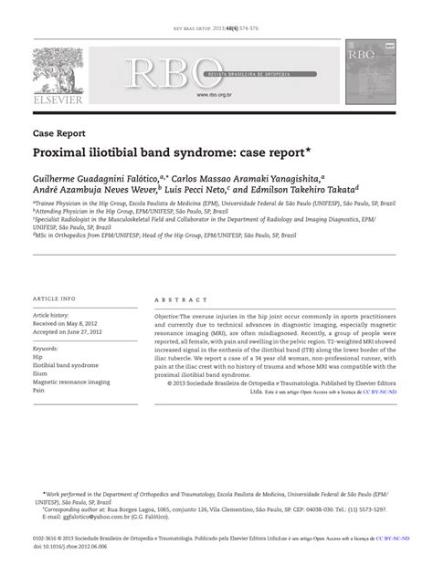 Proximal Iliotibial Band Syndrome Radiology Case Radiopaedia Org Hot