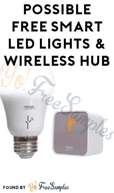Possible Free Sylvania Smart Led Lights And Wireless Hub From Viewpoints