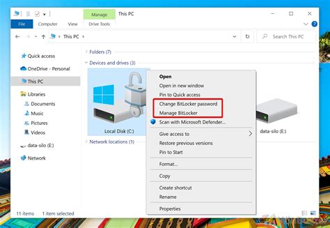 Bitlocker For Windows 10 How To Encrypt Your Hard Drive Winbuzzer