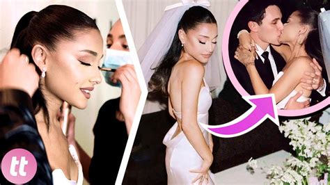 Inside Ariana Grande S Intimate Wedding Youtube