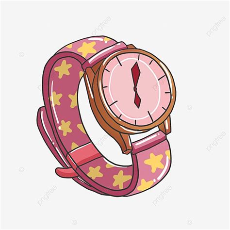 Original Hand Painted White Transparent Original Cute Cartoon Clock