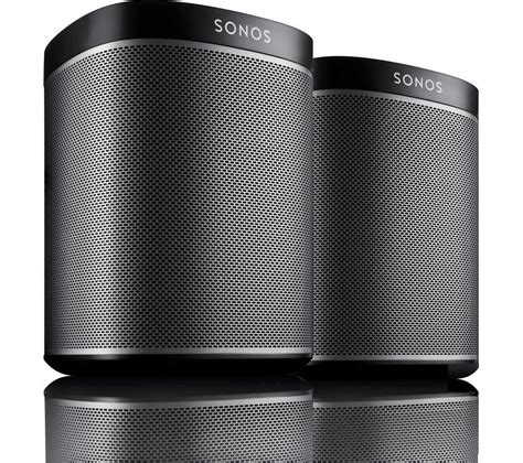 Buy Sonos Play1 Wireless Multi Room Speaker Bundle Black Free Delivery Currys