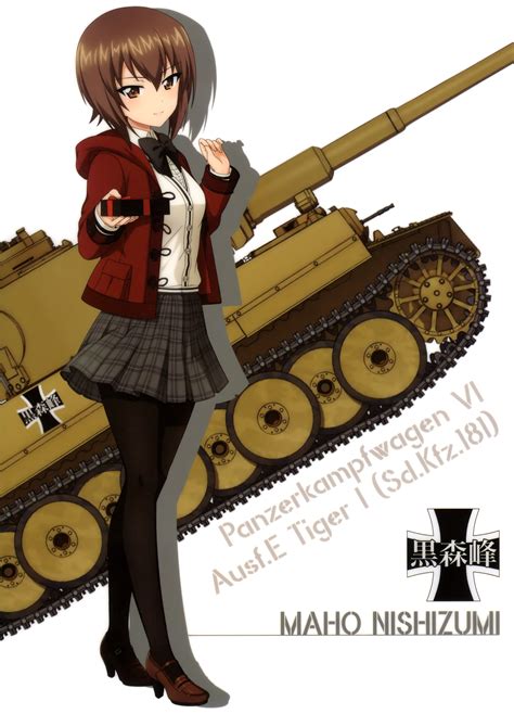 Yoyokkun Nishizumi Miho Girls Und Panzer Absurdres Highres Girl My