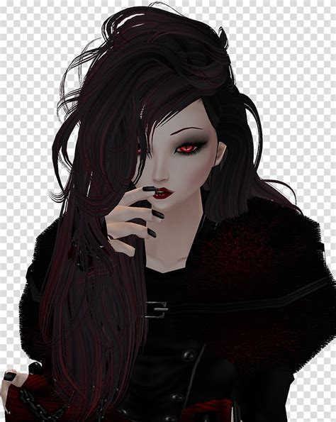 Hair Vampire Imvu Drawing Goth Subculture Digital Art