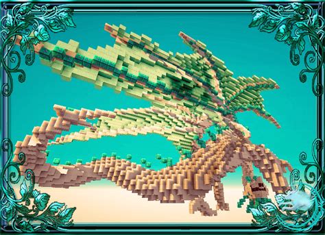 Tiny Dragon Of Water Temple By Kataria Minecraft Map