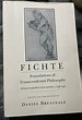 The Great Arcanum on Twitter: "Fichte’s ‘Foundations of Transcendental ...