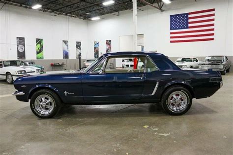 1965 Ford Mustang 155214 Miles Dark Blue Coupe 289 V8 Automatic For