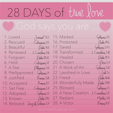 28 Amazing Verses About Gods Love For You Join Us This February