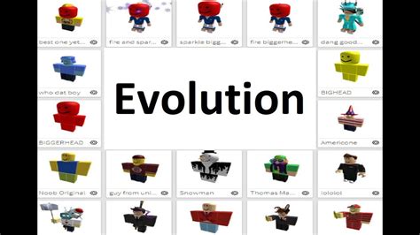 My Roblox Character Evolution 2 Youtube