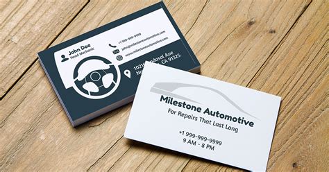 Maybe you would like to learn more about one of these? 10 Automotive Business Card Templates - Fully Customisable ...