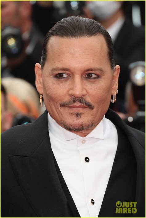 johnny depp attends cannes film festival 2023 opening ceremony in support of jeanne du barry