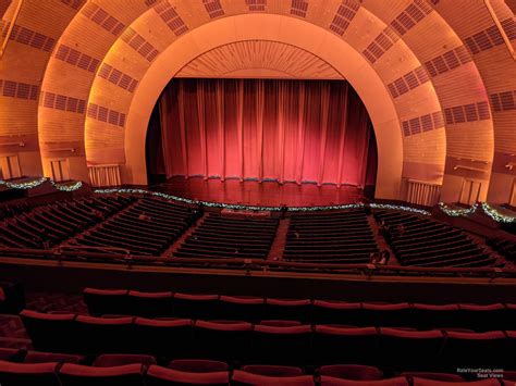 Radio City Music Hall Seating Chart 2nd Mezzanine | Elcho Table