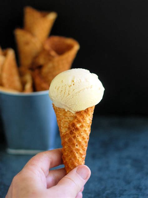 An Ice Cream Cone Recipe Baking Sense