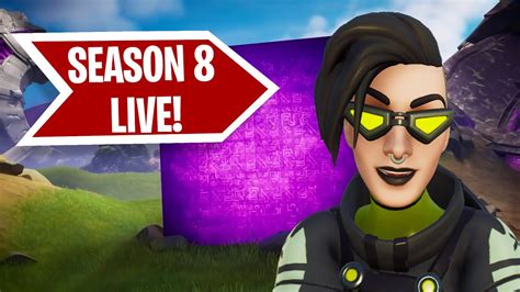🔴fortnite Season 8 Gameplay Live🔴 Pubs W Subs 4 Dubs Youtube