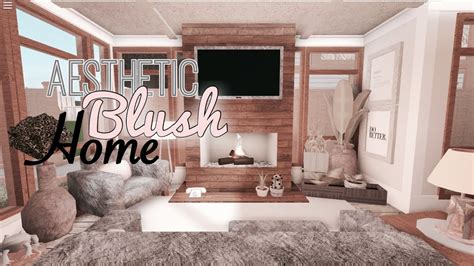 Aesthetic Bloxburg Blush Kitchen Ideas