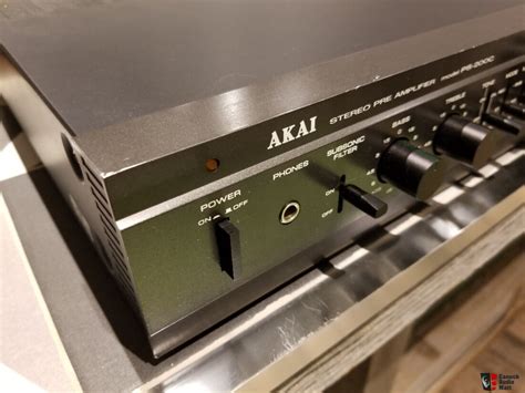 Prestige Series Stereo Preamplifier Akai Ps 200c Sold To Larry Photo