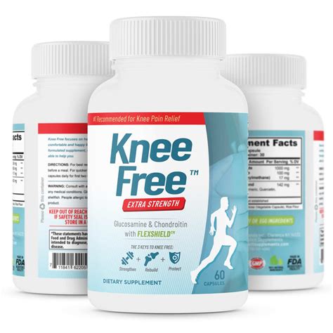 Knee Free Extra Strength Focused Formula For Knee Pain Relief 60