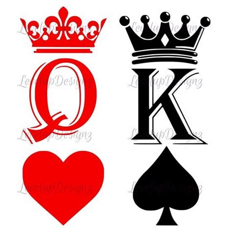 king of spade queen of heart svg queen crown tattoo king queen tattoo ring tattoos body