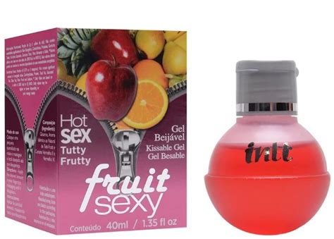 Fruit Sexy Gel ComestÍvel Tutti Frutti O Fruto Proibido