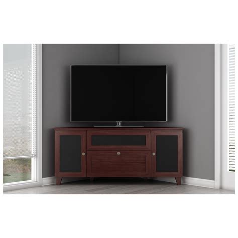 You'll find that suddenly your options for storage are limitless and corner cabinets don't need to be built in originals to make a statement. Furnitech FT61SCC-DC 61" TV Stand Shaker Corner Media ...