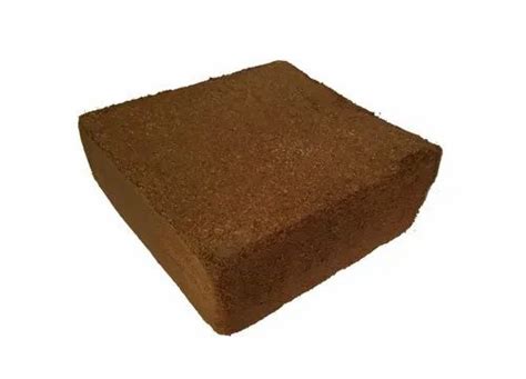 Low Ec 5 Kg Block Compressed Cocopeat Coir Peat For Agriculture