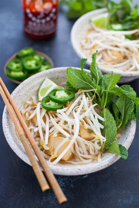 Instant Pot Vegetarian Pho Recipe The Foodie Dietitian Kara Lydon