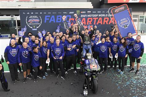 Fabio Quartararo Wins 2021 Motogp World Championship Performance