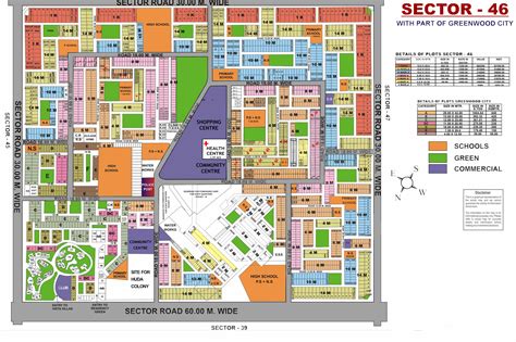 Sector 46 Map Gurgaon Sector 46 Plot Map Sector 46 Gurgaon Plot Map