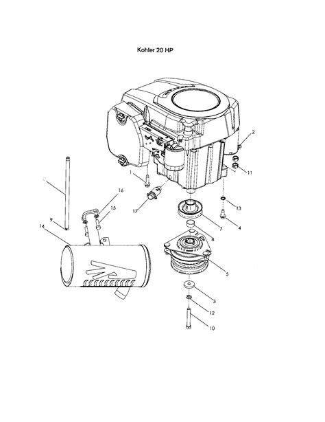 Kohler 20 Hp Engine Parts Diagram