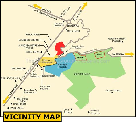 Hectares Vacant Lot Land For Sale Tagaytay Vicinity Map The Real My